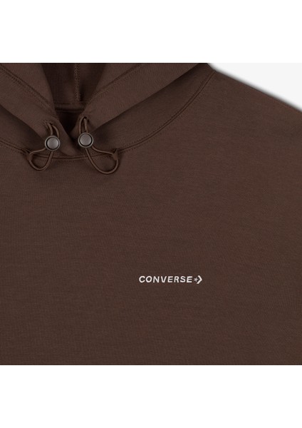 Classic Erkek Kahverengi Hoodie