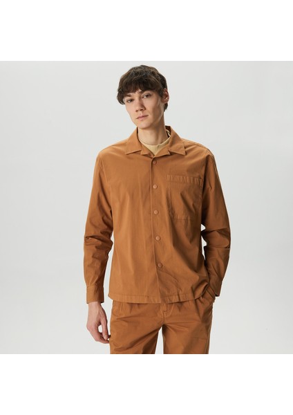 Unıted4 Classic erkek Kahverengi Gömlek indirimleri