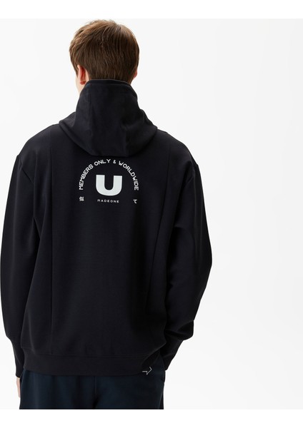 Unıted4 Classic Erkek Siyah Sweatshirt