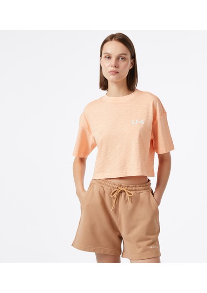 Unıted4 Classic Kadın Turuncu T-Shirt