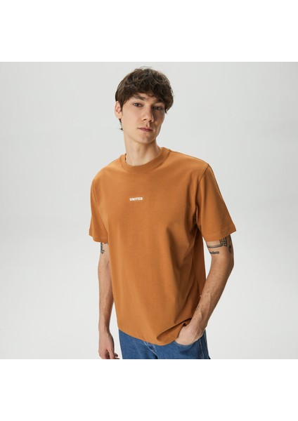 United 4 Classic Erkek Kahverengi T-Shirt