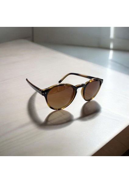 9027 DM05 Yuvarlak Polarize Unisex Güneş Gözlüğü