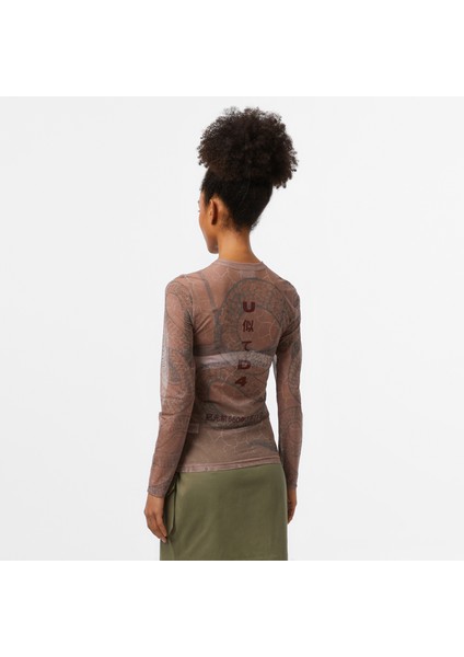 Unıted4 Tulle Dragon Kadın Krem T-Shirt fiyatları