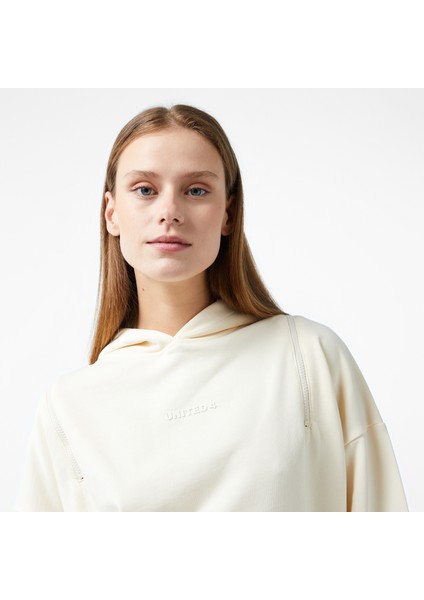 Unıted4 Classic Kadın Krem Sweatshirt
