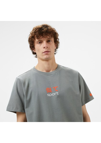 Unıted4 Zone Sport Erkek Gri Antrenman T-Shirt fırsatları