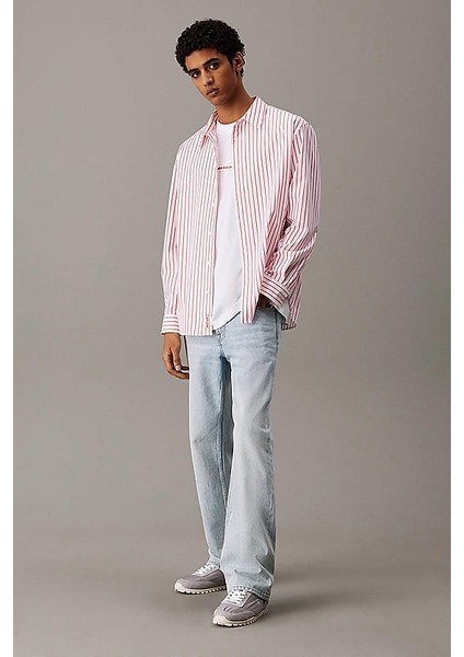 Erkek Ck Sleeveless Kolsuz T-Shirt - Beyaz fiyatları