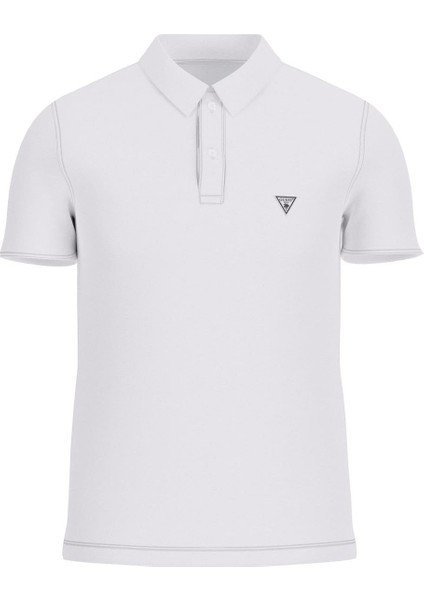 Erkek Ss Basic Gd Polo Knit T-Shirt - Beyaz