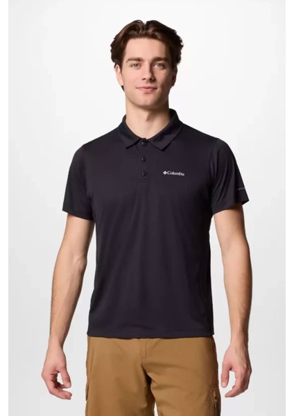 Erkek Zero Rules Light Polo Kısa Kollu T-Shirt - Siyah