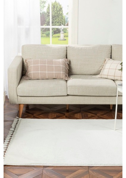 Comfort Puffy Peluş Halı Gri