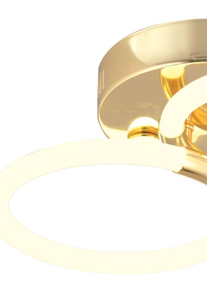 Honos 2'li Gold 32 Watt Ledli Modern Koridor, Yatak Odası Salon Plafonyer LED Avize fırsatları