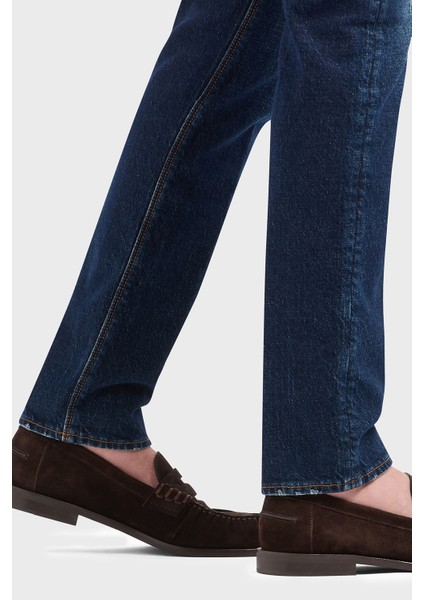 Streç Pamuklu Slim Fit Düşük Bel Dar Paça Jeans Erkek Kot Pantolon EM000121 AF13281 MB001 fırsatları