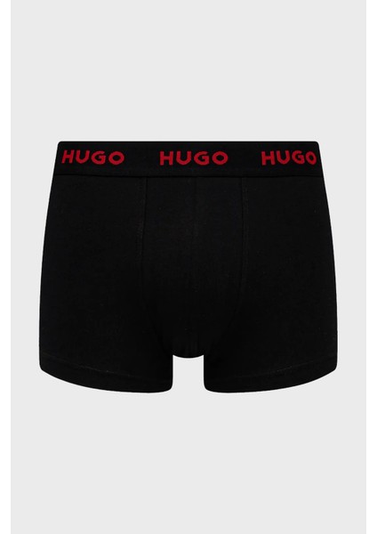 Desenli Streç Pamuklu 3 Pack Boxer Erkek Boxer 50532550 986