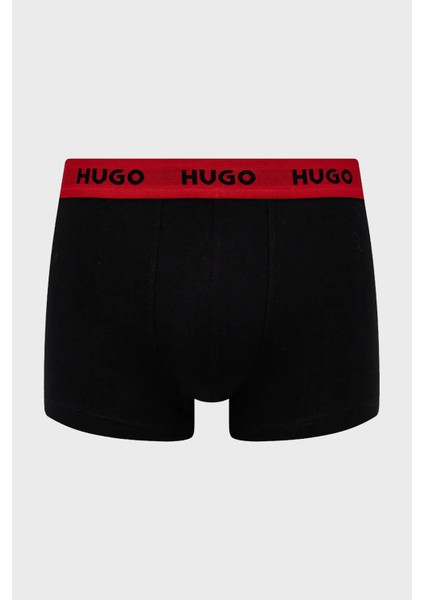 Desenli Streç Pamuklu 3 Pack Boxer Erkek Boxer 50532550 986