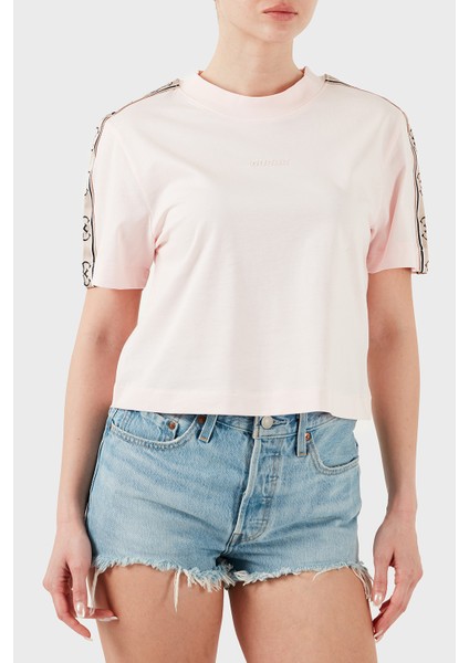 Britney Pamuklu Relaxed Fit Bisiklet Yaka T Shirt V3RI08I3Z14 Bayan T Shirt V3RI08 I3Z14 G644
