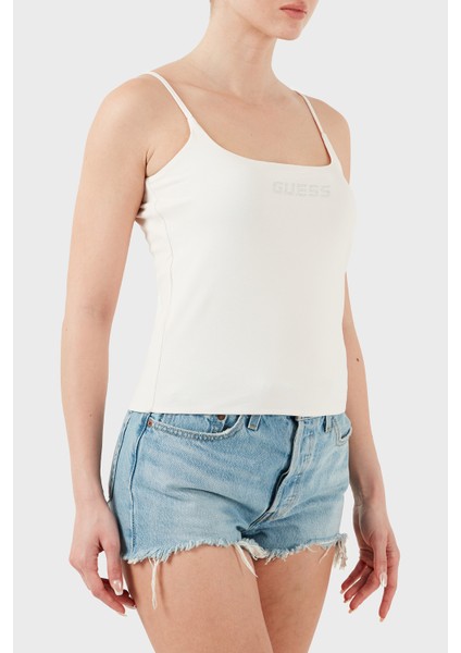 Ortensia Pamuklu Slim Fit Logolu Top V5GP22J1314 Bayan Top V5GP22 J1314 G018 indirimleri