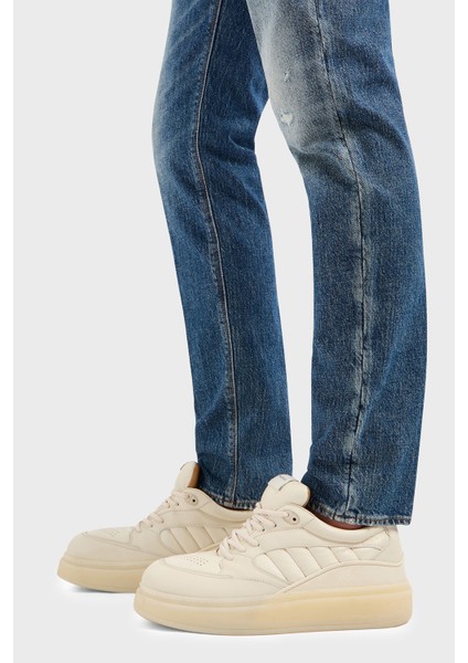 Streç Pamuklu Slim Fit Düşük Bel Dar Paça Jeans Erkek Kot Pantolon EM000121 AF13281 MB002
