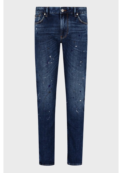 Streç Pamuklu Slim Fit Düşük Bel Dar Paça Jeans Erkek Kot Pantolon EM000121 AF13252 FB041 indirimleri