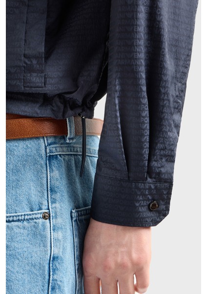 Jakarlı Logo Baskılı Regular Fit Çıkarılabilir Kapüşonlu Mont Erkek Mont EM001003 AF15384 UB118 indirimleri