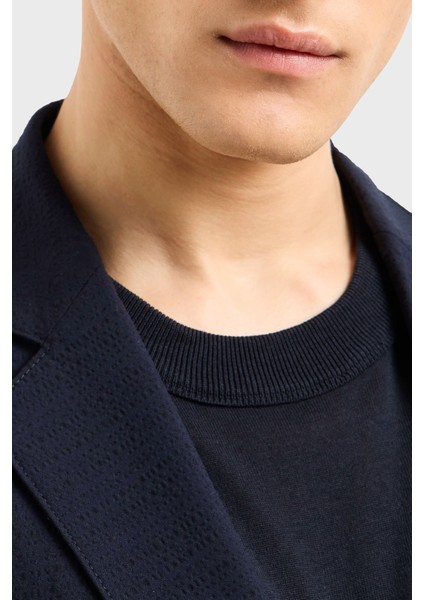 Streç Regular Fit Apaş Yaka Klasik Ceket Erkek Ceket EM000069 TE13603 UB109