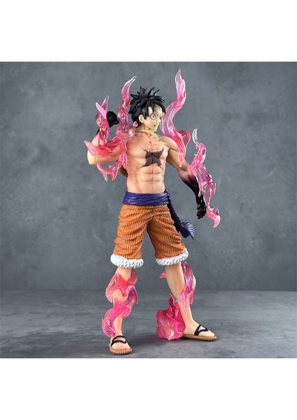 Hırsızlar Kralı Iki Dosya Akışı Kiraz Luffy Gelgit Oyun El-Do Modeli Süs Heykeli Hediye (Yurt Dışından)