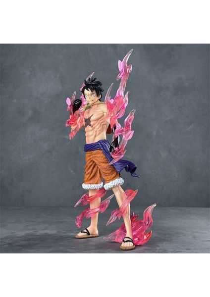 Hırsızlar Kralı Iki Dosya Akışı Kiraz Luffy Gelgit Oyun El-Do Modeli Süs Heykeli Hediye (Yurt Dışından)