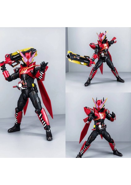 Shf Maskeli Rider W Dişleri As Gerçek Kemik Heykel Mafsallı Süper Hareketli Model El Aleti Tron Rider Boş I Çevre Oyuncakları (Yurt Dışından)