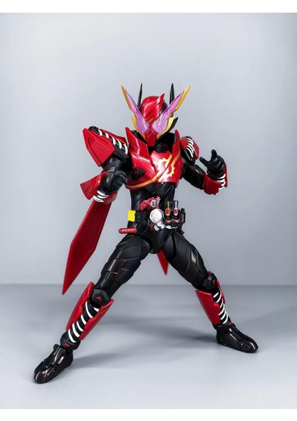 Shf Maskeli Rider W Dişleri As Gerçek Kemik Heykel Mafsallı Süper Hareketli Model El Aleti Tron Rider Boş I Çevre Oyuncakları (Yurt Dışından)