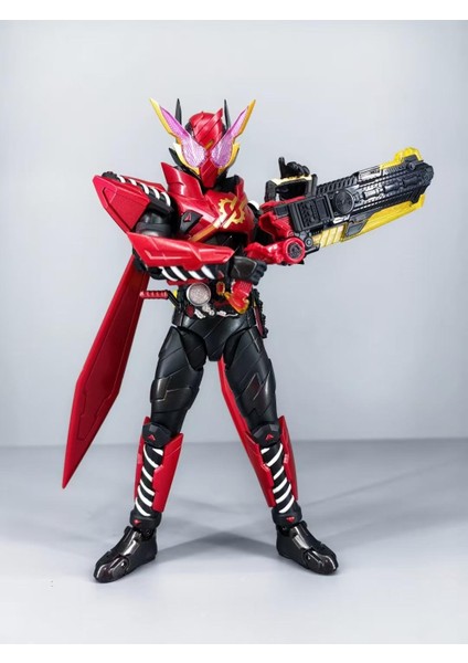 Shf Maskeli Rider W Dişleri As Gerçek Kemik Heykel Mafsallı Süper Hareketli Model El Aleti Tron Rider Boş I Çevre Oyuncakları (Yurt Dışından)