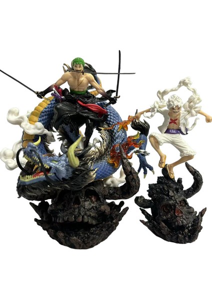 Korsanlar Hayalet Ada Nica Luffy Siyah Altın Sauron Gelgit Oyun Kolu Model Süsler Heykel Hediye (Yurt Dışından)
