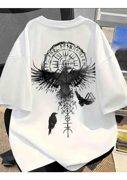 Kartal Özel Tasarım Baskılı Oversize Tshirt