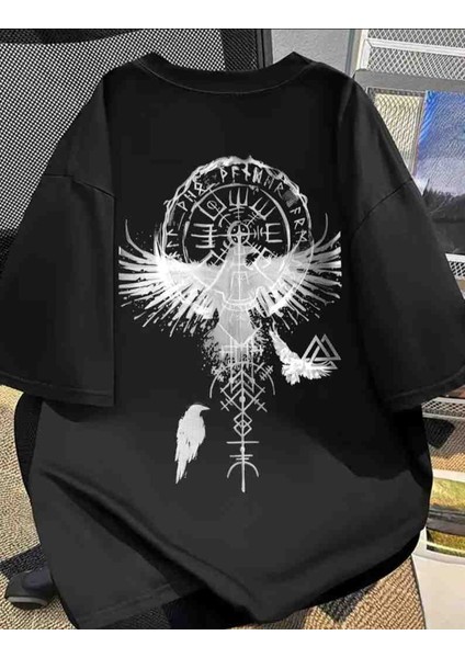 Kartal Özel Tasarım Baskılı Oversize Tshirt