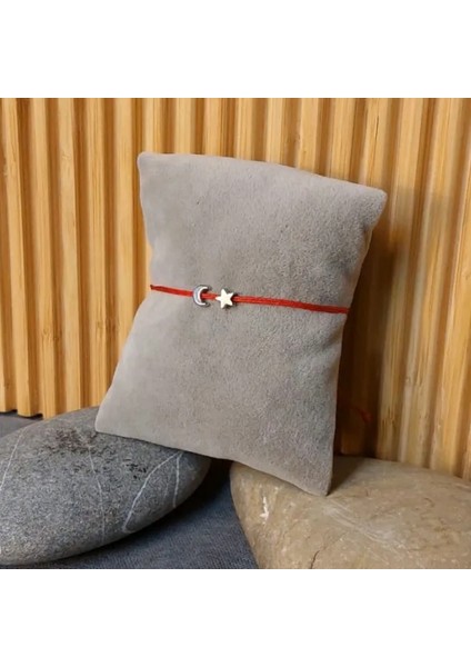 5255 Ay Yıldız Temalı 5'li Paket 23 Nisan Çocuk Bilekliği - Gümüş Renk modelleri