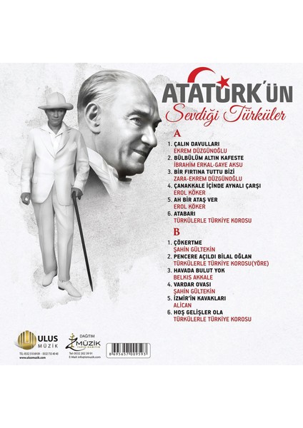 Atatürk'ün Sevdiği Türküler Plak