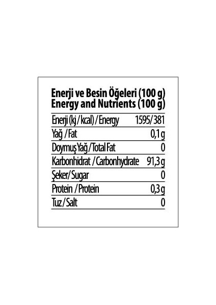 Buğday + Mısır Nişastası 200GR Set