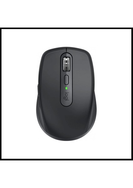 Logıtech 910-006929, Mx Anywhere 3s, Siyah, Bluetooth, 8000DPI, Lazer, 6 Tuşlu, Usb-C Den Şarj Edilebilir, Mouse