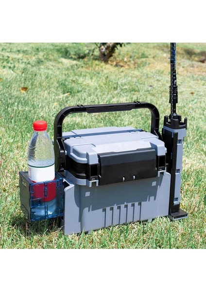 Çift Katlı Ekstra Dayanıklı Profesyonel Balıkçı Kutu Çanta 12L- Gri fiyatları