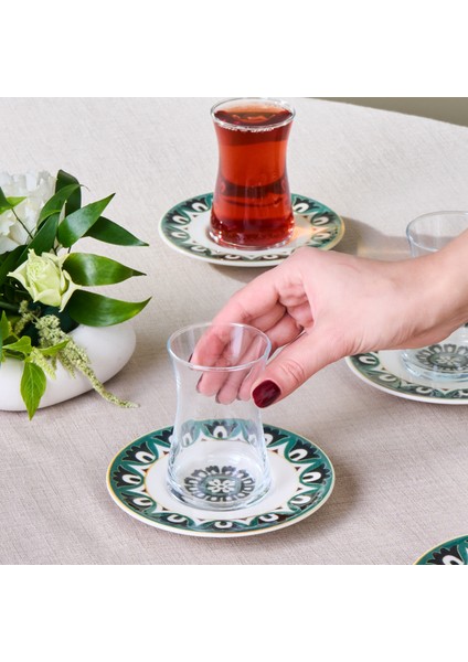 Lagada 6 Kişilik 12 Parça Çay Seti modelleri