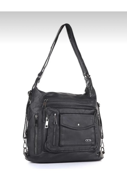 Ccs 16749 Yıkama Deri Omuz Askılı Sırt Çantası fiyatları
