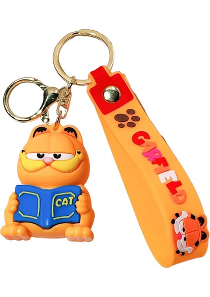 Karikatür Anime Garfield Anahtarlık Güzel Sırt Çantası Kolye Erkek Kız Için Yaratıcı Sıralama Tatil Hediyeleri Renk:5 (Yurt Dışından)