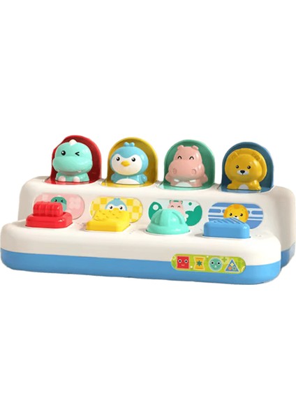 Bebekler Için Interaktif Aktivite Pop Up Oyuncak Neden ve Sonuç Oyuncak Bebek Gelişim Oyunları Montessori Eğitici Öğrenme OYUNCAKLARIRENK:500957 (Yurt Dışından)