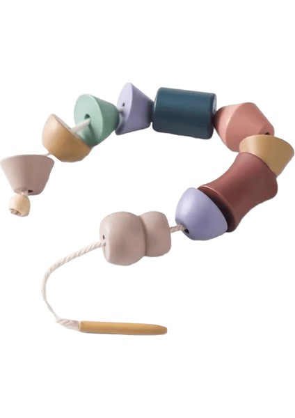 Bebek Hayvan Diş Oyuncakları Bebek Ahşap Parmak Egzersiz Oyuncakları Bloklar Montessori Kombinasyon Oyuncak Eğitici Çocuk Oyuncakları Çocuklar Içinrenk:bebek Ayakkabıları (Yurt Dışından)