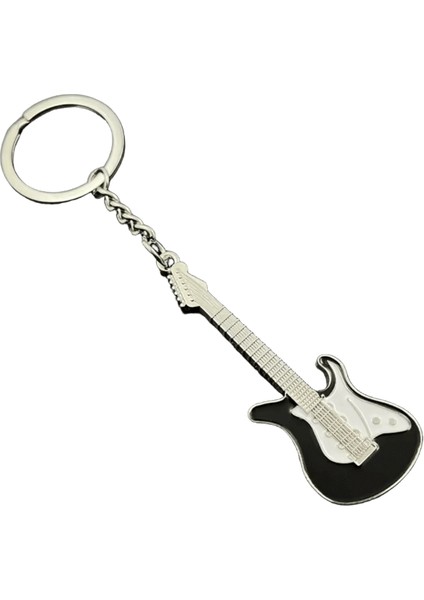 Yaratıcı Mini Müzik Aletleri Gitar Anahtarlık Çok Renkli Rhinestone Anahtarlık Kadın Erkek Araba Çanta Telefon Kılıfı Sarkık Hediyerenk: A (Yurt Dışından)