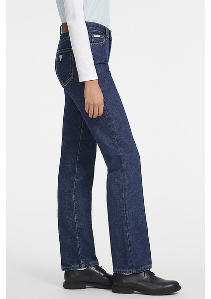 Kadın Normal Bel Straight Jean - Lacivert modelleri