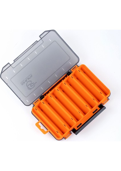 Lure Box Çift Taraflı Kutu 105MM - Turuncu Plasticbox F04 Xs