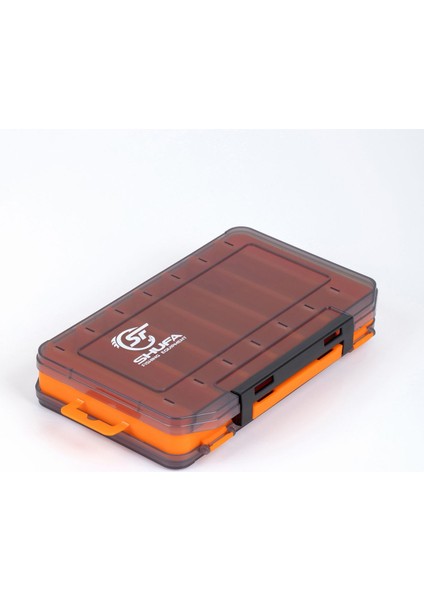 Lure Box Çift Taraflı Kutu 105MM - Turuncu Plasticbox F04 Xs