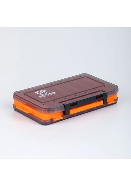 Lure Box Çift Taraflı Kutu 105MM - Turuncu Plasticbox F04 Xs