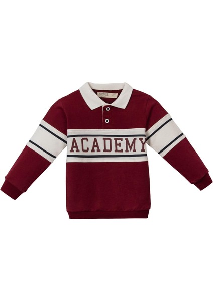 Erkek Çocuk Polo Yaka Sweatshirt
