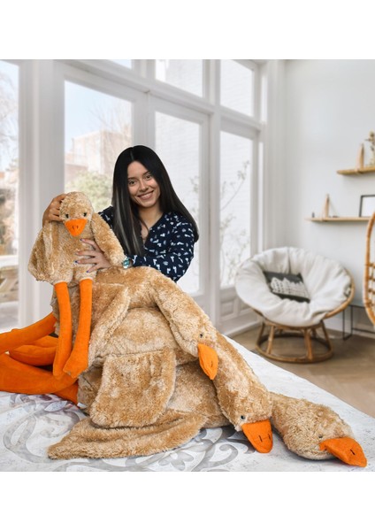 Luxury Peluş Kaz Yastık Uyku Arkadaşı - Şeker Gibi Yumuşak ve Konforlu 1 Adet