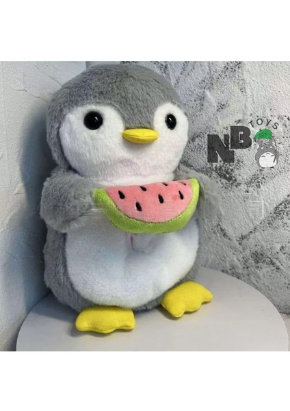 Luxury Penguen Peluş Sevimli Uyku Arkadaşı Nefes Alıp Veren Işıklı Müzikli Peluş Oyuncak 1 Adet modelleri
