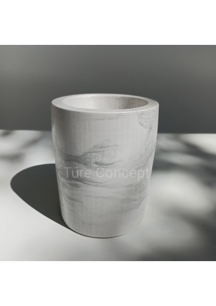Luxury Mermer Desenli Kaşıklık 1 Adet